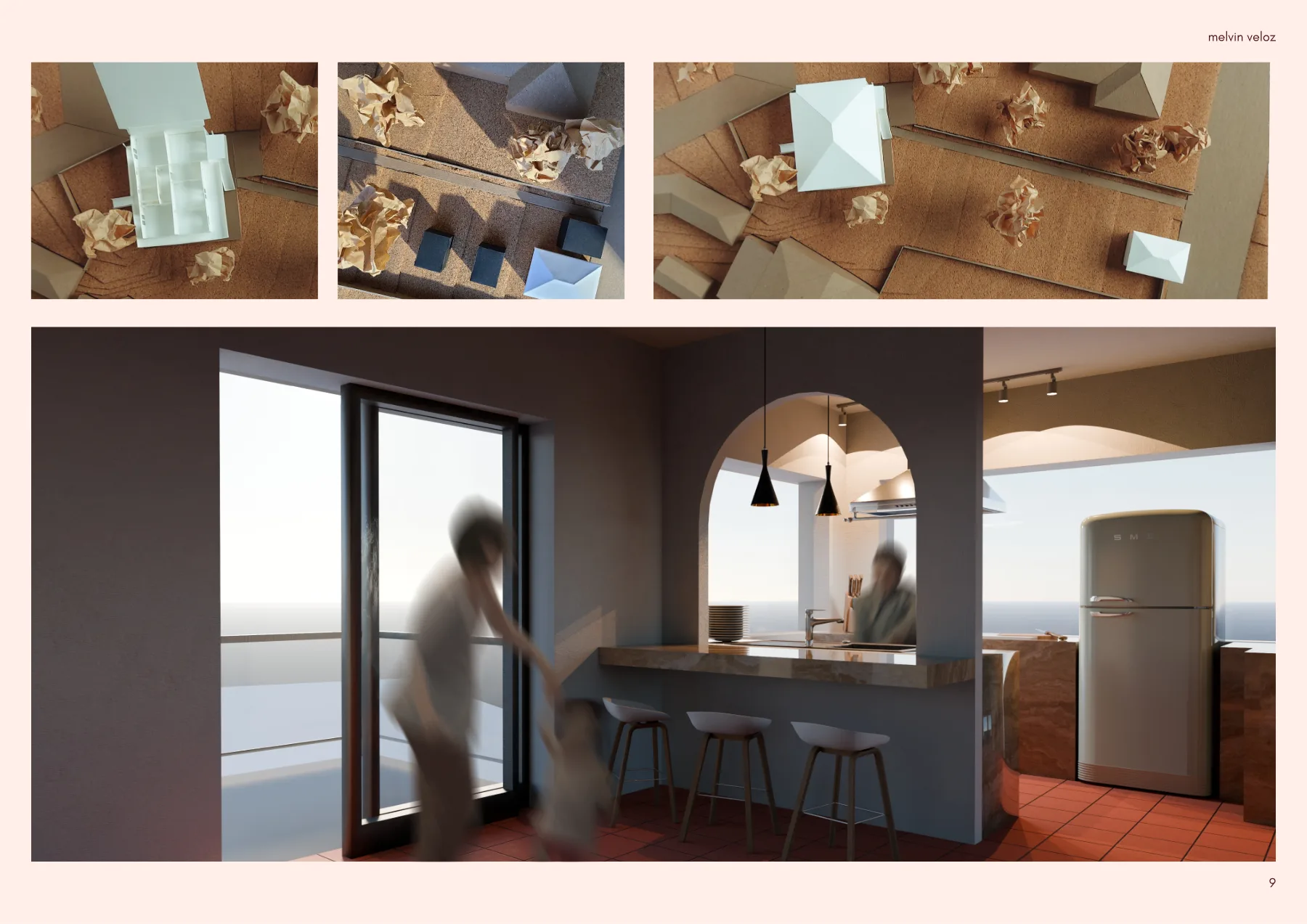 Ανάληψη interior renderings.